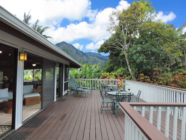 Perfect Hanalei location & great views TVNCU#1106