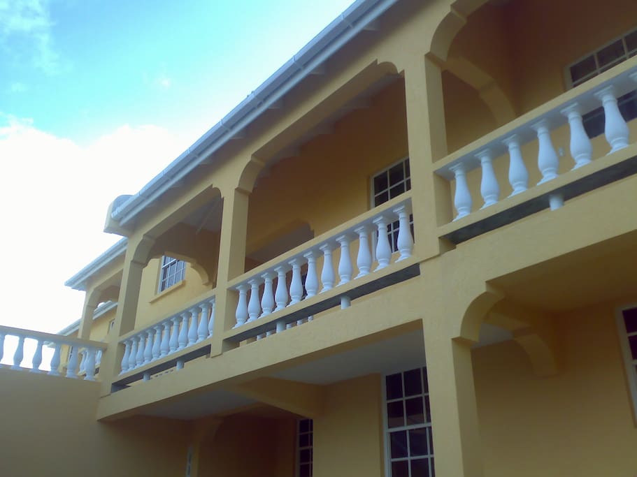 Upper floor of the Apartment Complex