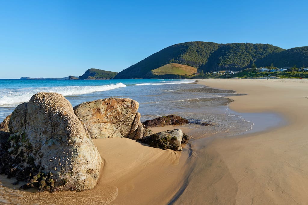 Just a short walk from Beautiful Blueys Beach