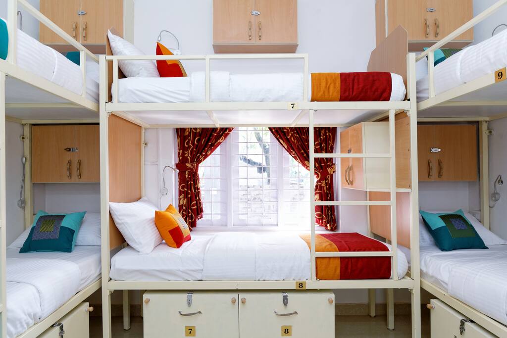 All beds have spacious lockers for your backpack and bed side storage for your valuables