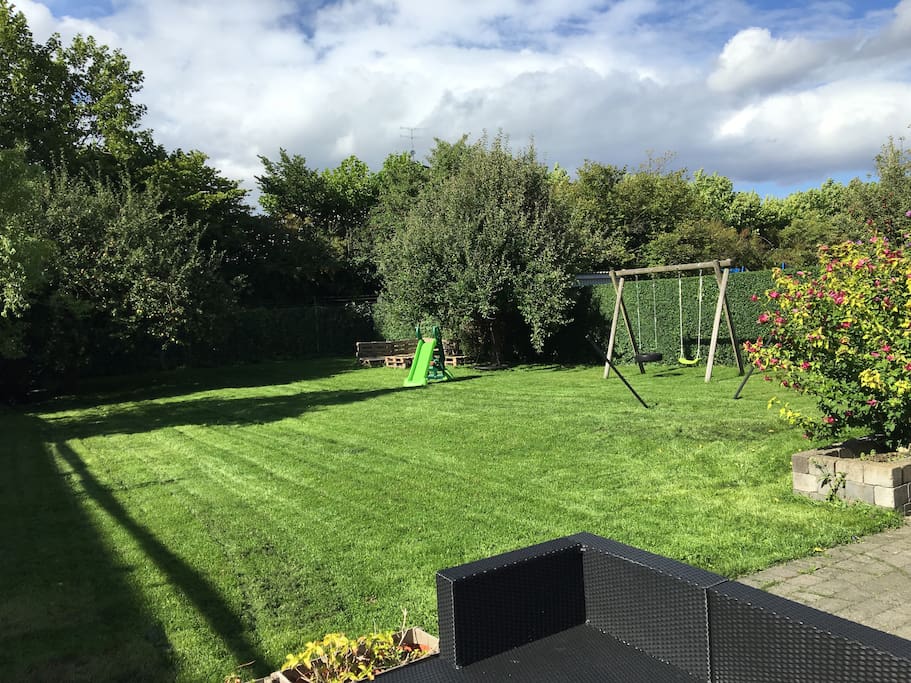Baghave med masser af plads og aktiviteter