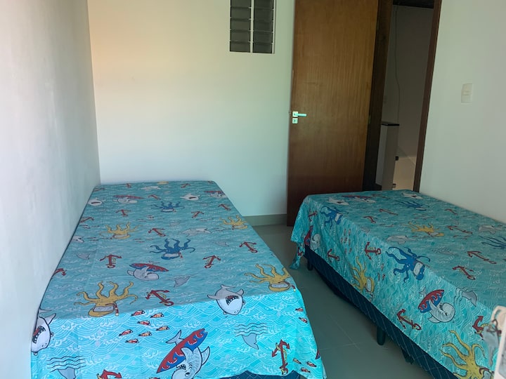 เตียงเดี่ยว 2 เตียง