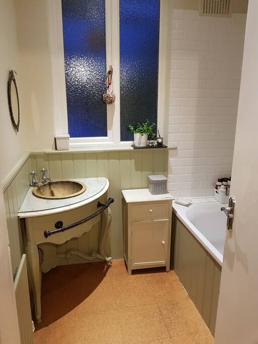 main bathroom is downstairs