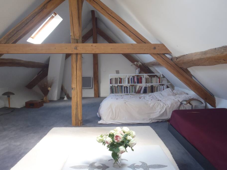 La chambre vue de l'autre extrémité