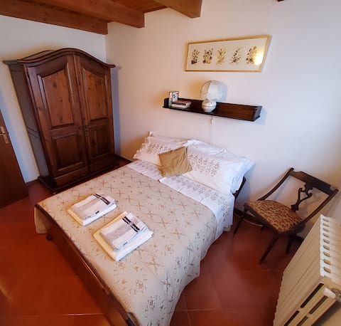 Comfort and style between loft and exposed beams