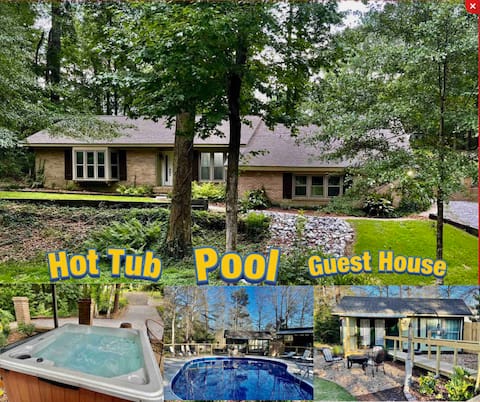 Home & Guesthouse (Pool) Arcade (Hot Tub) Sauna