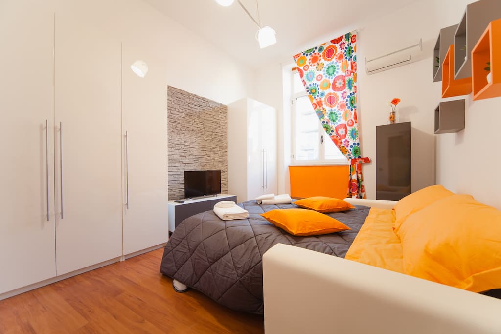 salotto con divano letto