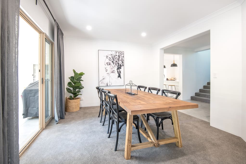 You'll be inspired in this beautiful dining area