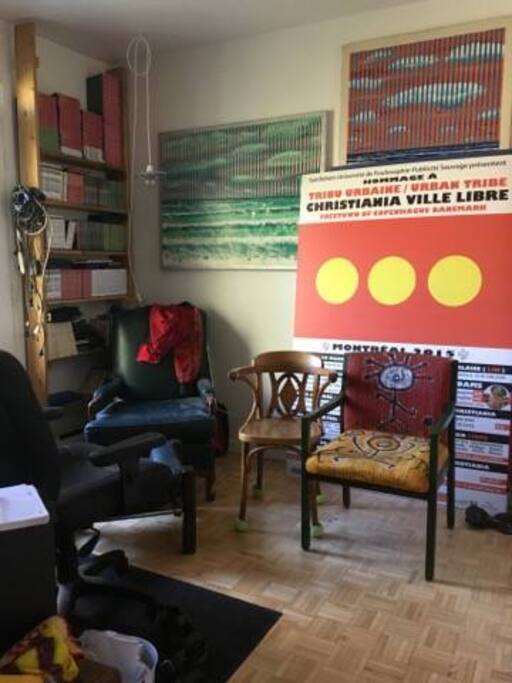Bureau où je peux ajouter un divan-lit sur demande