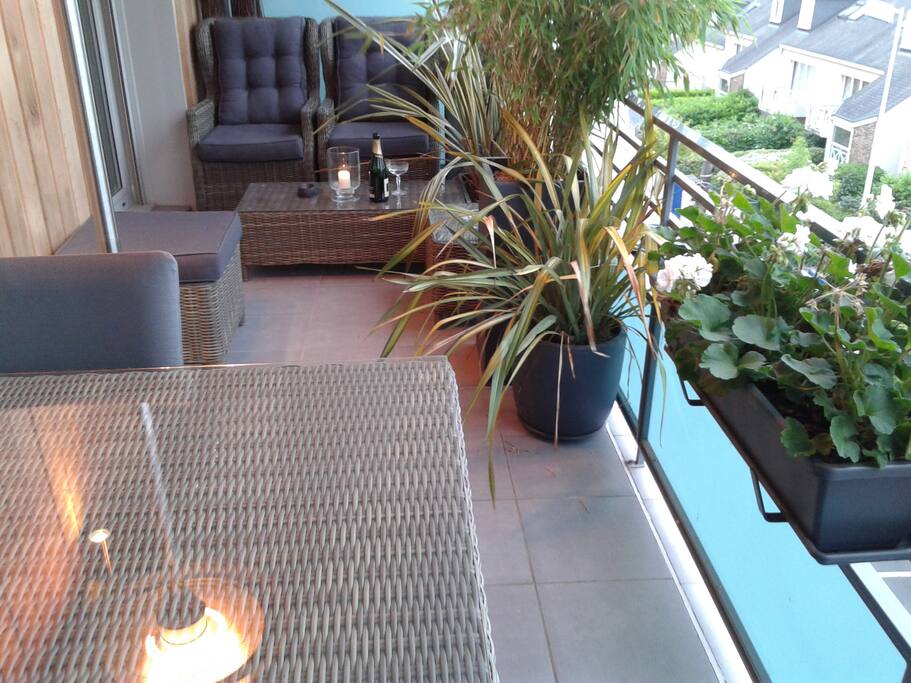 Terrasse chauffée