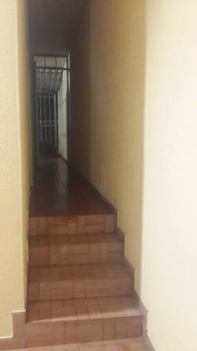 Entrada a la casa.