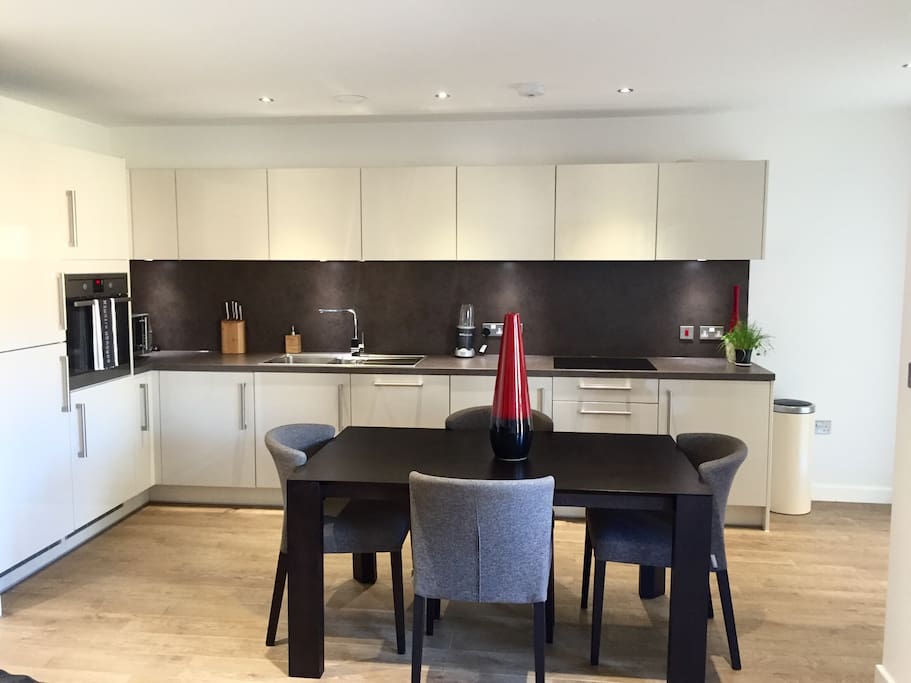 Large kitchen open plan!