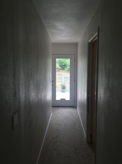 Hallway to balcony