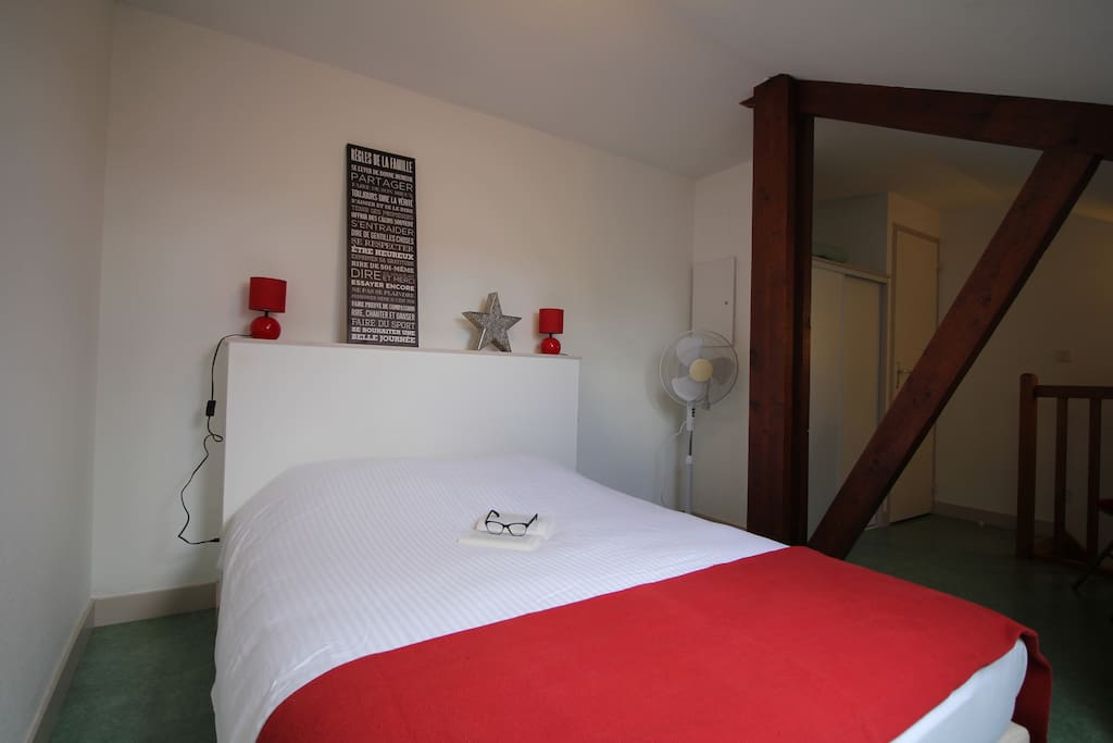 Chambre en mezzanine