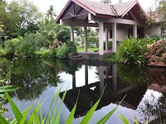 LAKE+HOUSE+w+Tropical+Garden