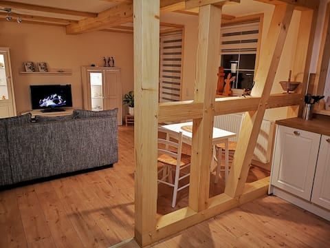 Beliebte Airbnb-Anzeige: Renovated half-timbered apartment 5 minutes to the old town in Wernigerode