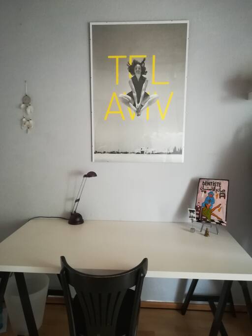 You can work here/ writing table