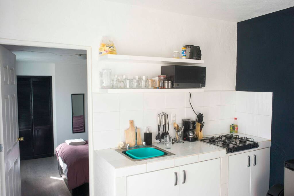 Equipped kitchen