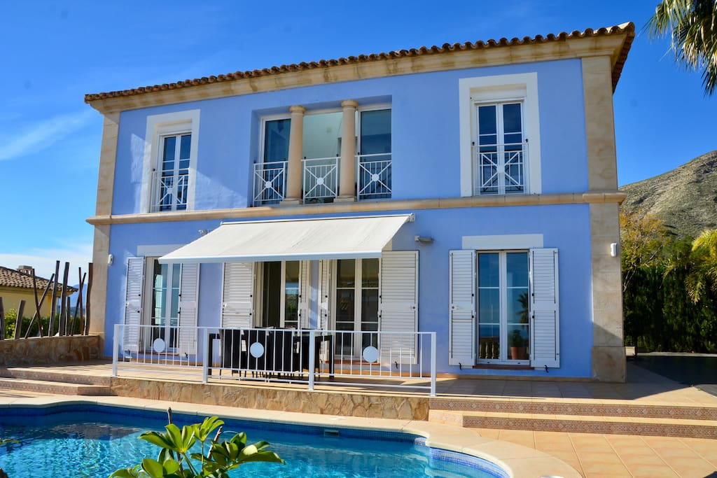 The villa