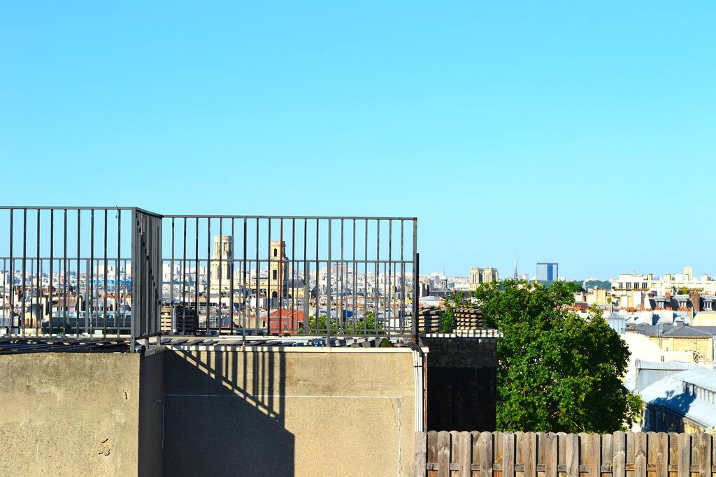 Vue sur Saint-Sulpice/Notre-Dame