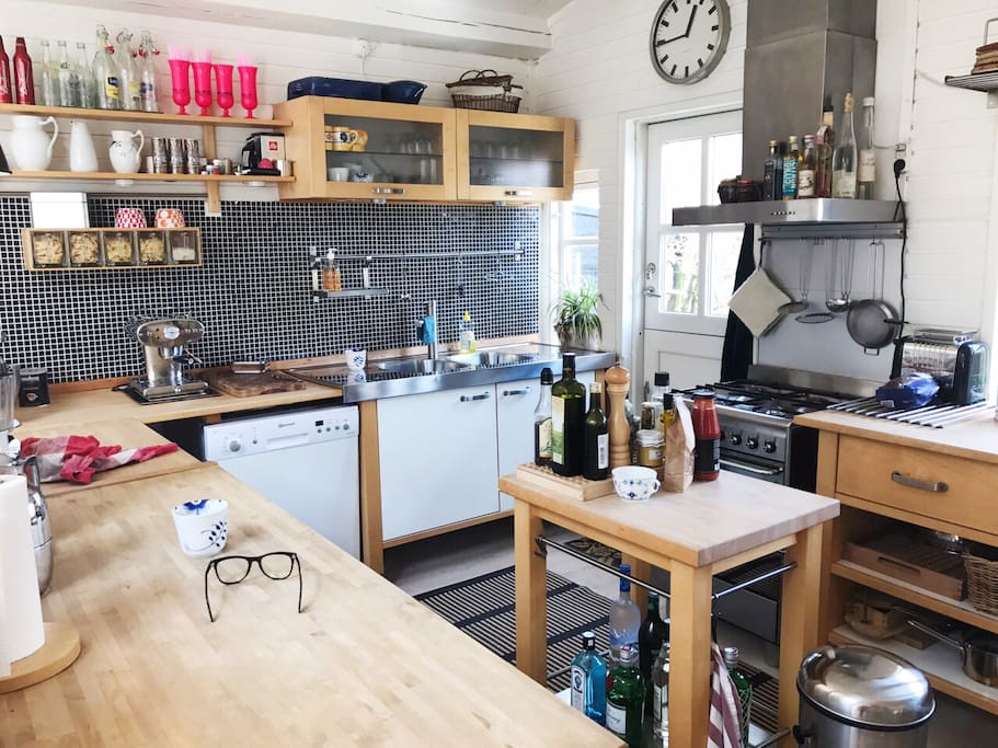 The cozy kitchen