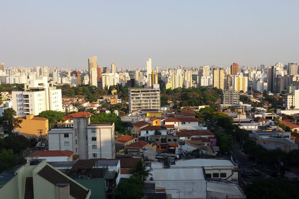 vista da sacada (11° andar), na beira mais charmosa da Vila
