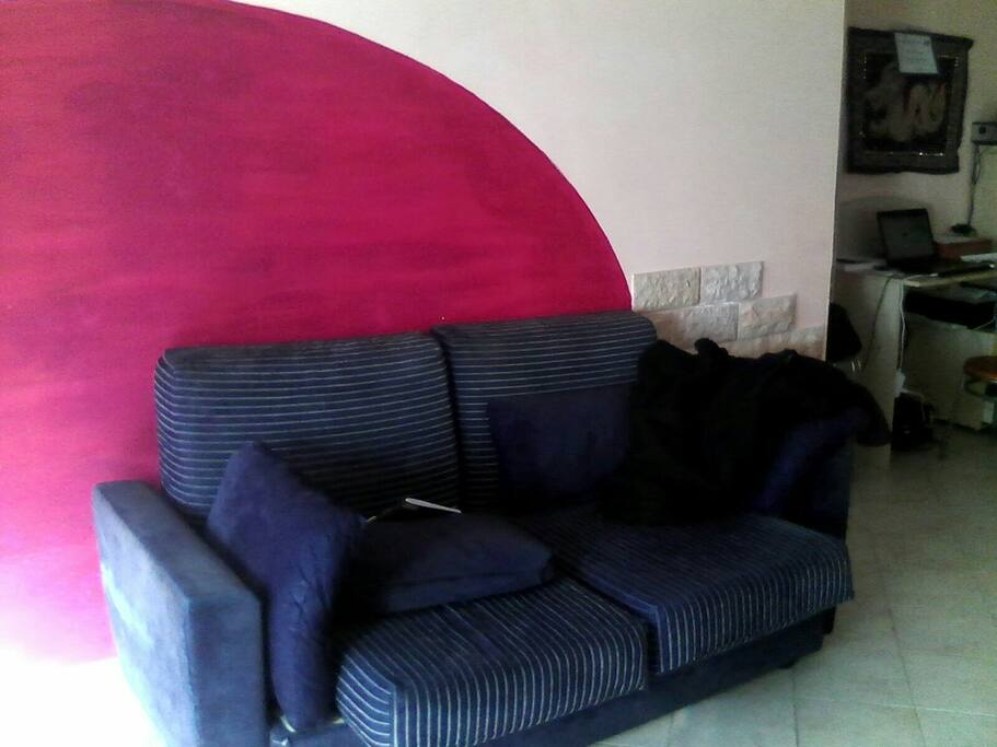 Divano letto + 2 letti standard
