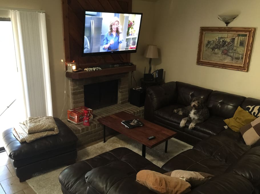 living room.