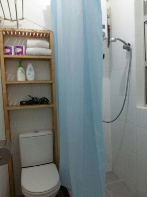 toilet and bath