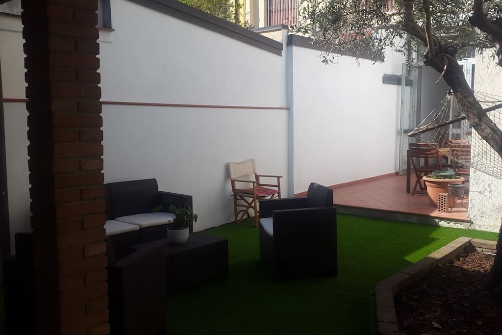 Garden with all comforts
