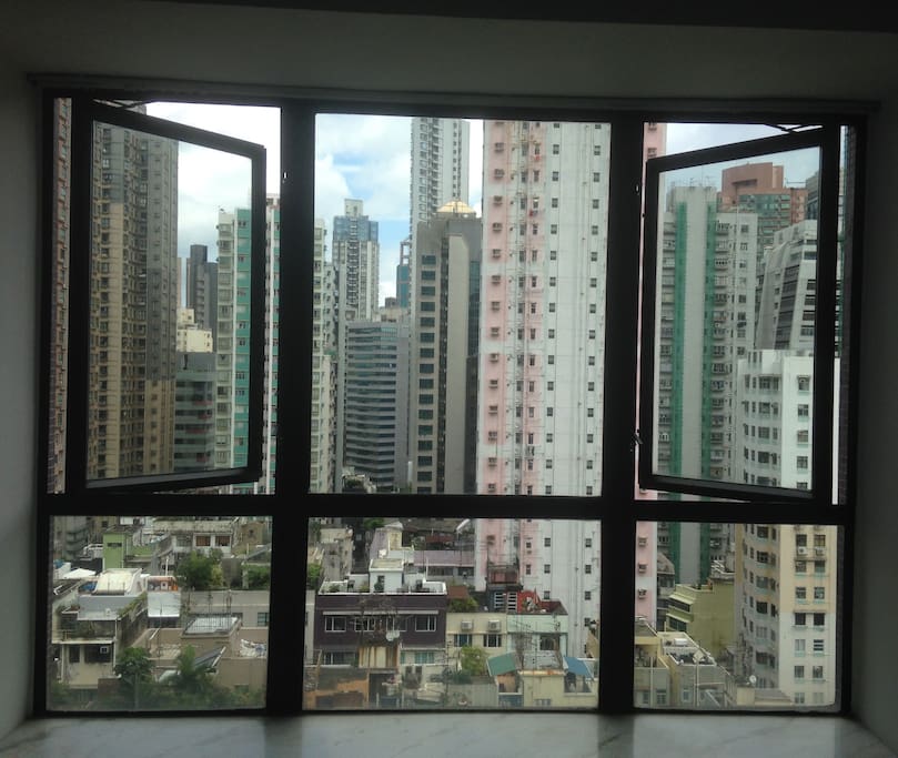View from living room