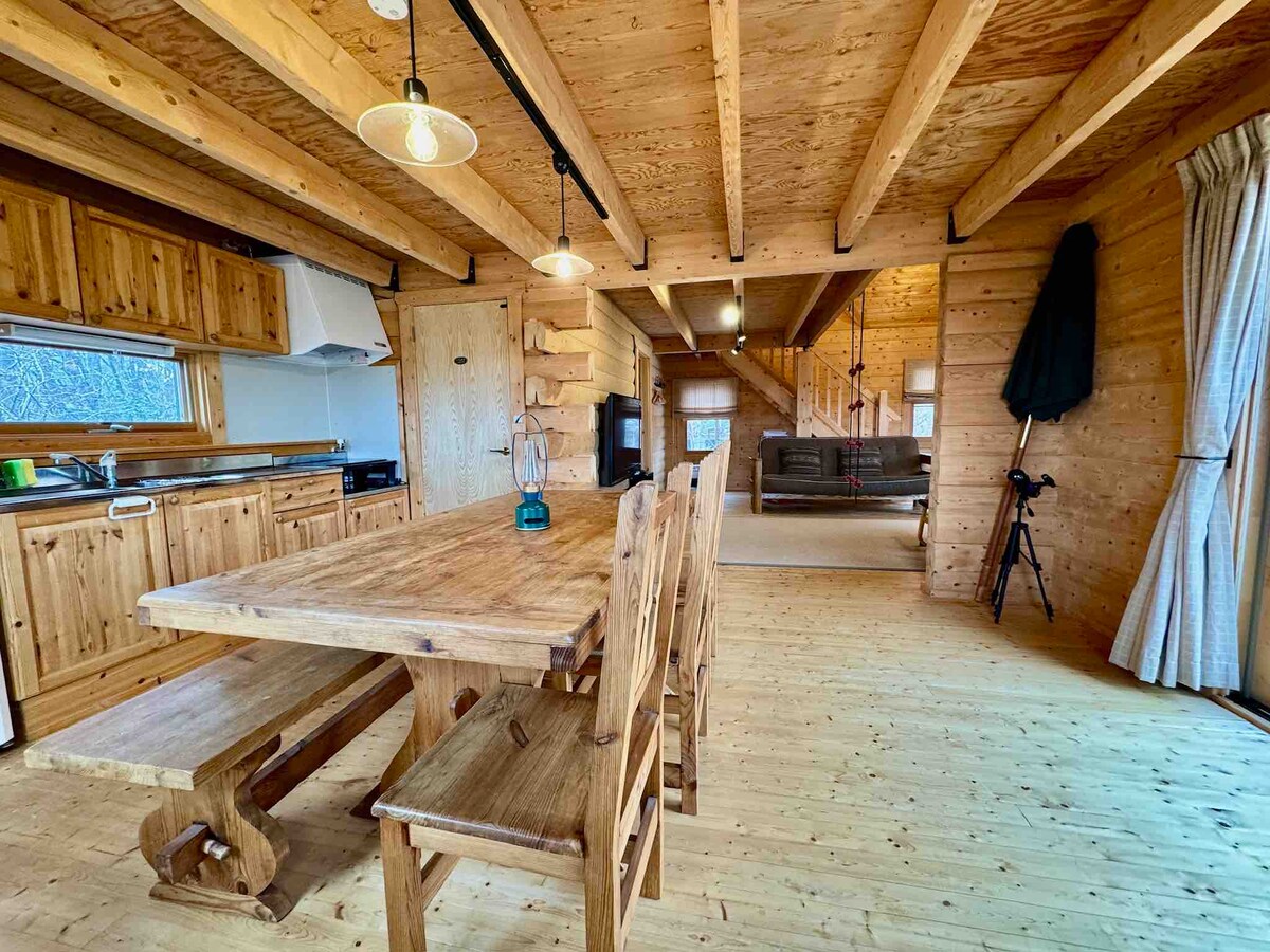Mountain cabin 山小屋 人里離れた山小屋、湖front、ハイキング、釣り、リラックス