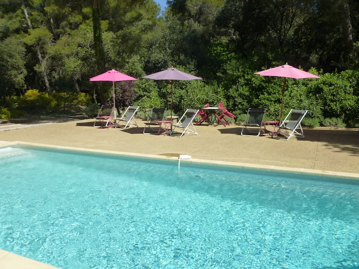 La Nouvelle Peyriere - Wooded Property - Pool - Beaumes-de-Venise