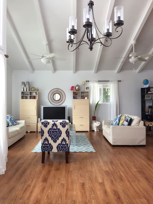 Open living room