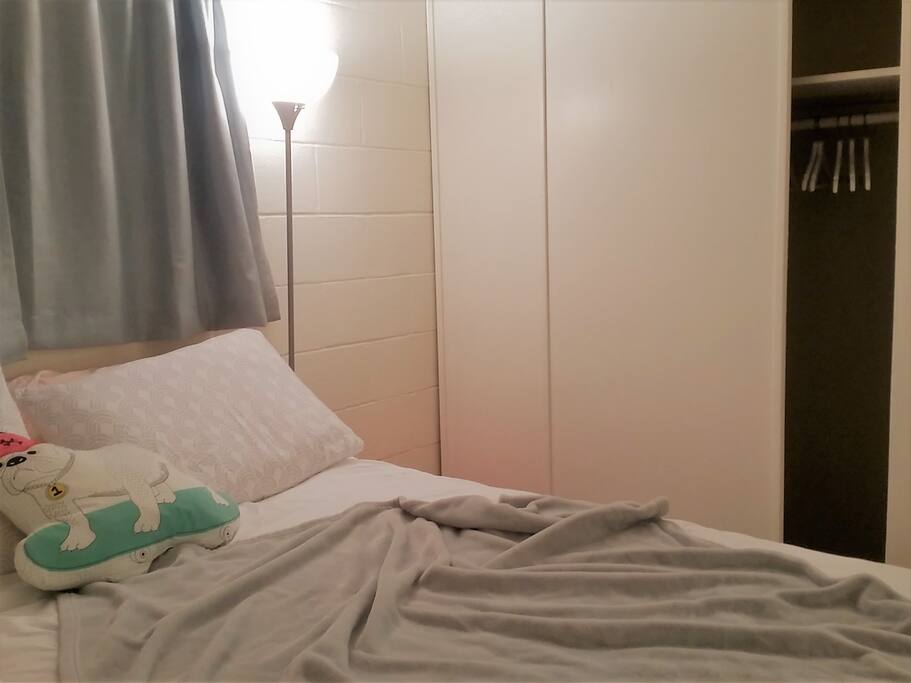 Plenty of closet space