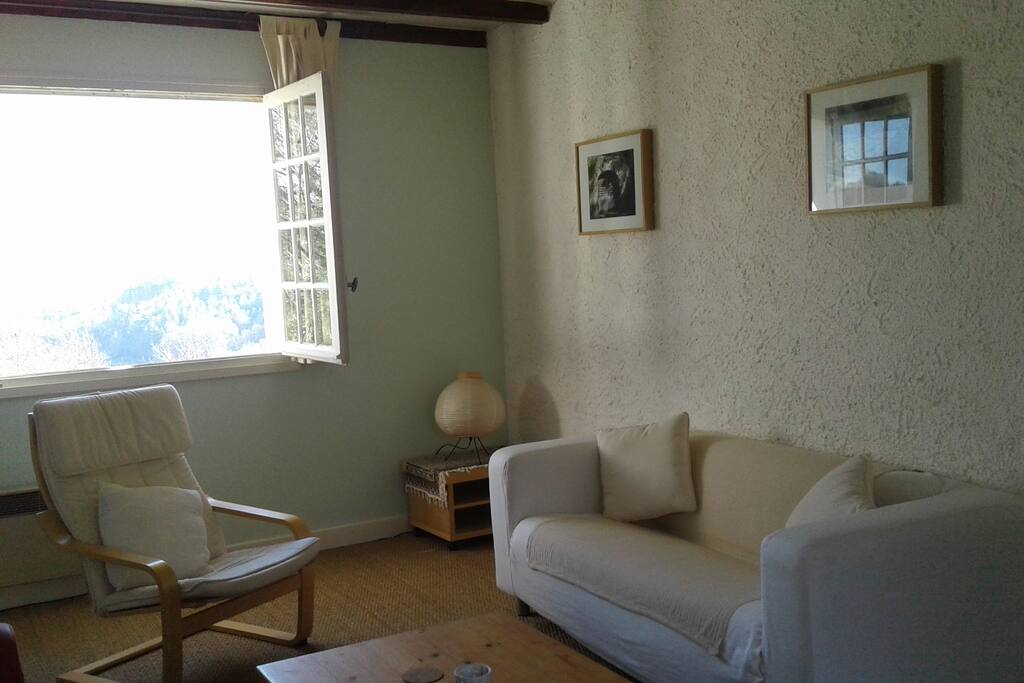 Sitting room with great views