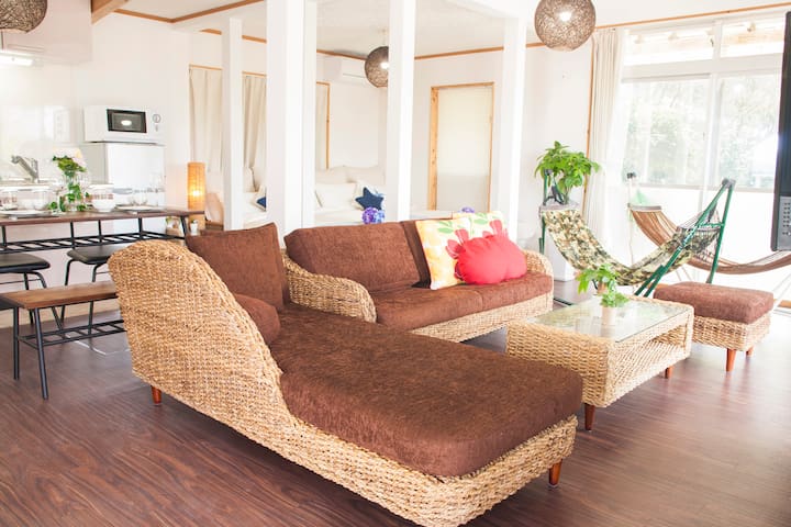 海と山と川。やんばるの大自然に囲まれたAirbnb*Copain*