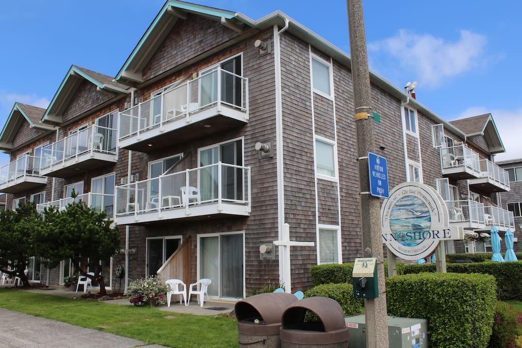 Side view of building
