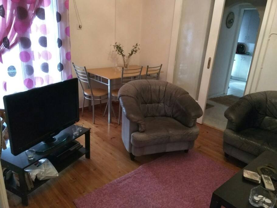 The living room