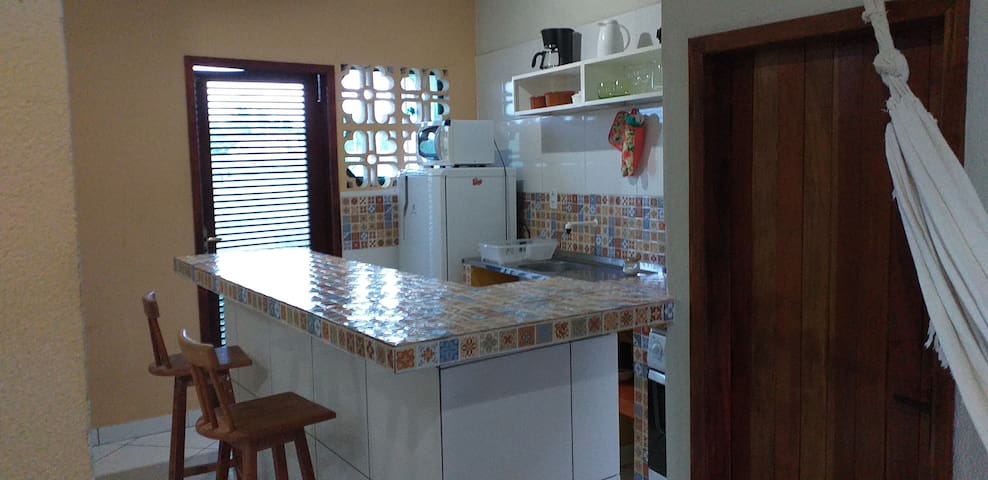 Pipa -Apartamento Casal, a 10 min a pé do centro