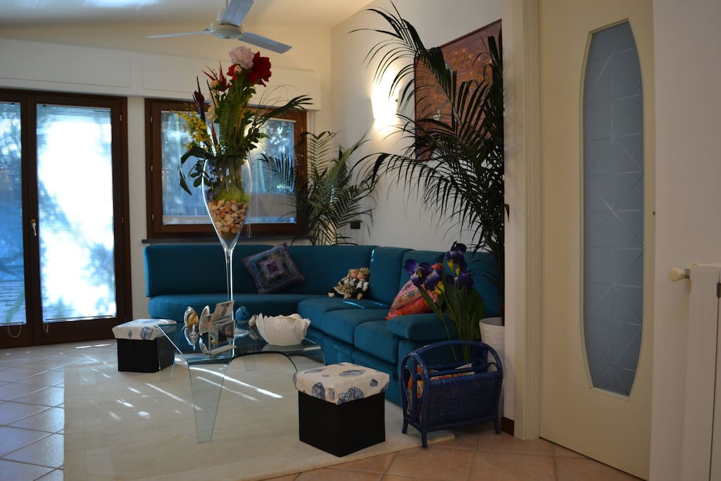 The living area