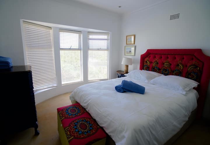 Chumba cha kulala mara mbili kilicho na mwonekano kwenye matuta