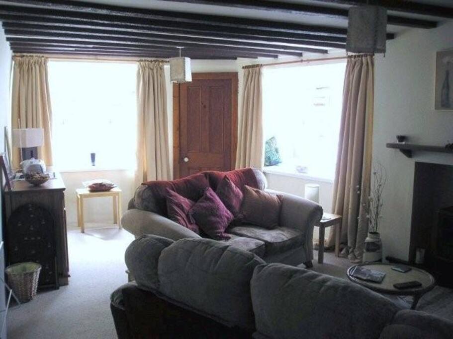 Lounge looking from dining room