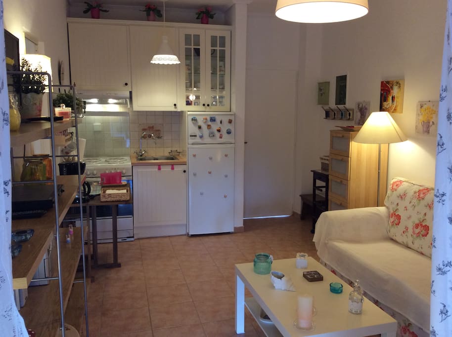 Kitchen - living room