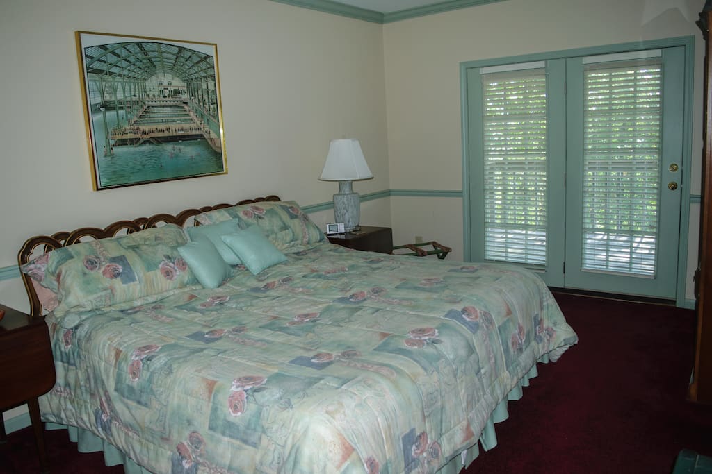 Bedroom 1 side-by-side single beds