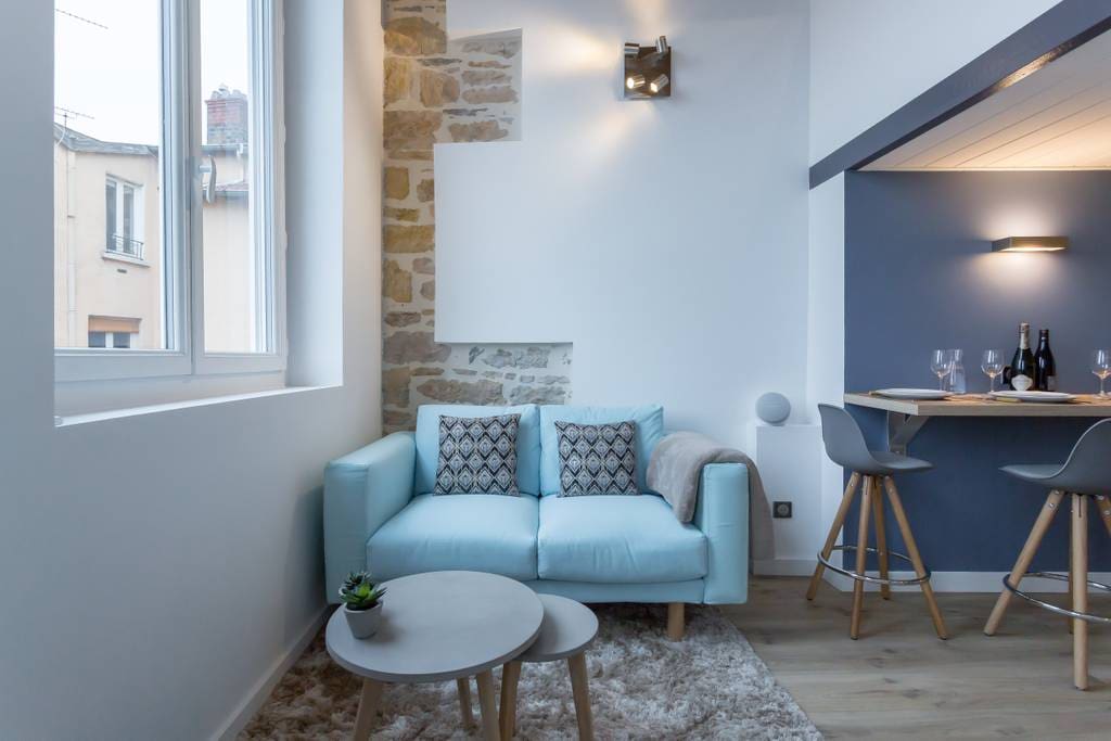 Coin détente avec Tv écran plat