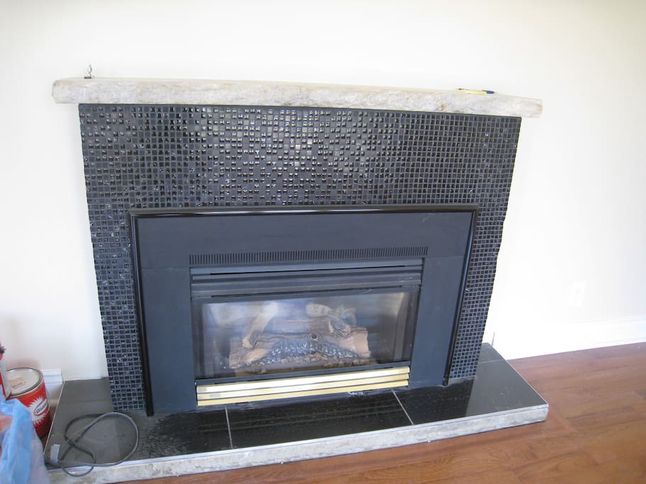 Natural Gas Fire Place