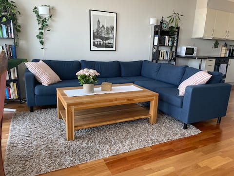 Successful Airbnb property: Nice apartment, 1 bedroom with balcony and lake view. in Haugesund