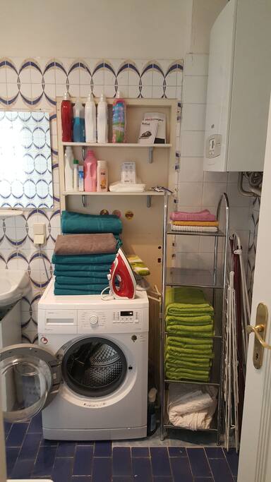 Washer and there is also a dryer