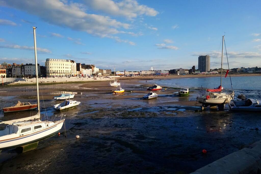View of apartment from Harbour Arm